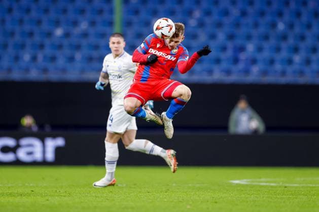 Hamburg, November 28, 2024 Football, UEFA Europa League 2024 25, Dynamo Kiev FC Viktoria Pilsen Matej Vydra FC Viktoria Pilsen, 11