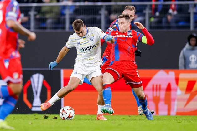 Football, EL, Dynamo Kiev - FC Viktoria Pilsen