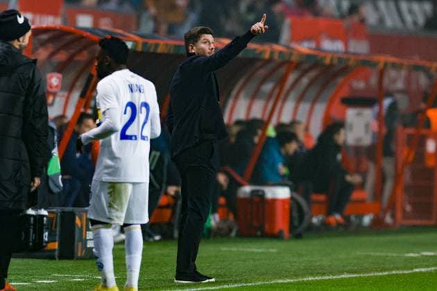 headcoach Sebastien Pocognoli of Union St. Gilloise , UEFA Europa League 2024 25 League Phase MD5, FC Twente v R. Union Saint-Gilloise, De Grolsch Veste, November 28, 2024, Enschede, Netherlands.