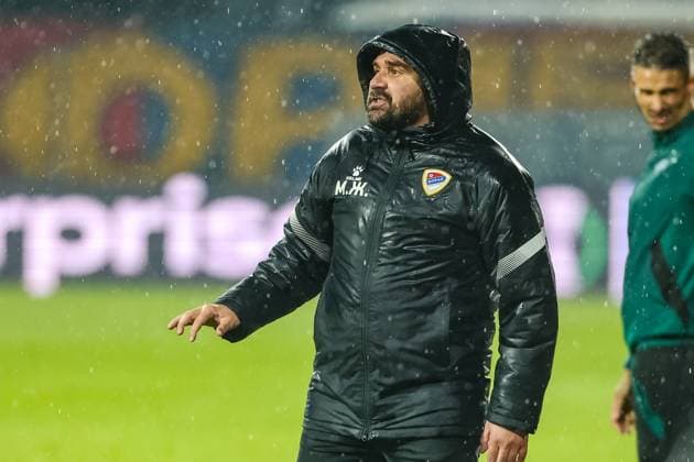 SOCCER - UEFA ECL, Banja Luka vs LASK BANJA LUKA,BOSNIA AND HERZEGOVINA,28.NOV.24 - SOCCER - UEFA Conference League, FK Borac Banja Luka vs Linzer ASK. Image shows Mladen Zizovic (Banja Luka).  GEPAxpictures xManuelxBinder
