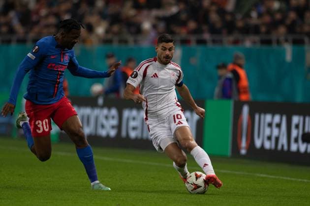 28 november 2024, UEFA Europa League, League phase, Matchday 5, National Arena, Bucharest, FCSB vs Olympiacos