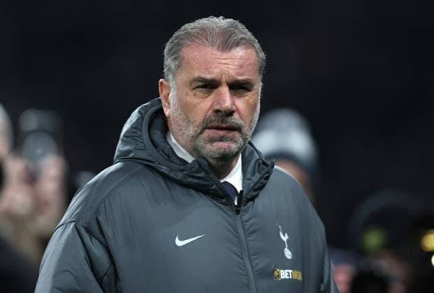 London, England, 28th November 2024. Ange Postecoglou, Manager of Tottenham Hotspur during the UEFA Europa League match at the Tottenham Hotspur Stadium, London. Picture credit should read: Paul Terry Sportimage EDITORIAL USE ONLY. No use with unauthorised audio, video, data, fixture lists, club league logos or live services. Online in-match use limited to 120 images, no video emulation. No use in betting, games or single club league player publications. SPI-3488-0039