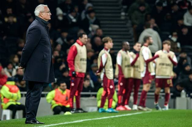 London, England, November 28 2024: Claudio Ranieri (Roma manager) during the UEFA Europa League game between Tottenham Hotspur and Roma at Tottenham Hotspur Stadium in London, England. (Pedro Porru SPP) Copyright: xPedroxPorrux xSPPx spp-en-PePoSp-4F8A0631_DxO