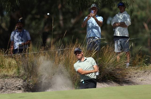 GOLF AUSTRALIAN OPEN, Australian golfer Anthony Quayle on day two of the ISPS HANDA Australian Open at Victoria Golf Club in Melbourne, Friday, November 29, 2024. ( NO ARCHIVING, EDITORIAL USE ONLY, NO USE IN BOOKS WITHOUT CONSENT MELBOURNE VICTORIA AUSTRALIA  Copyright: xCONxCHRONISx 20241129195997957954