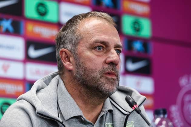Football, CL, FC Barcelona, Press conference