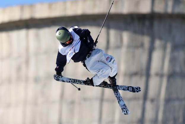 (241129) -- BEIJING, Nov. 29, 2024 -- Miro Tabanelli of Italy competes during the men s qualification of the FIS Freeski Big Air World Cup 2025 at Big Air Shougang in Beijing, capital of China, Nov. 29, 2023. ) (SP)CHINA-BEIJING-FREESKI-BIG AIR WORLD CUP-QUALIFICATION (CN) ZhangxChenlin 