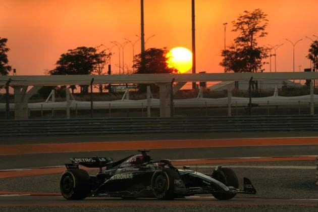 29 11 2024, Losail International Circuit, Doha, Formula 1 Qatar Airways Qatar Grand Prix 2024 ,in the picture George Russell GBR , Mercedes AMG Petronas Formula One Team Photo by Hasan Bratic DeFodi Images Defodi 506 20241129 hbr 2790