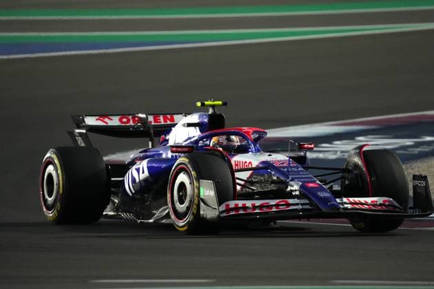 Formula 1 Qatar Airways Qatar Grand Prix 2024 29 11 2024, Losail International Circuit, Doha, Formula 1 Qatar Airways Qatar Grand Prix 2024 ,in the picture Yuki Tsunoda JPN , Visa Cash App RB Formula One Team nordphotoxGmbHx xBratic nph00250