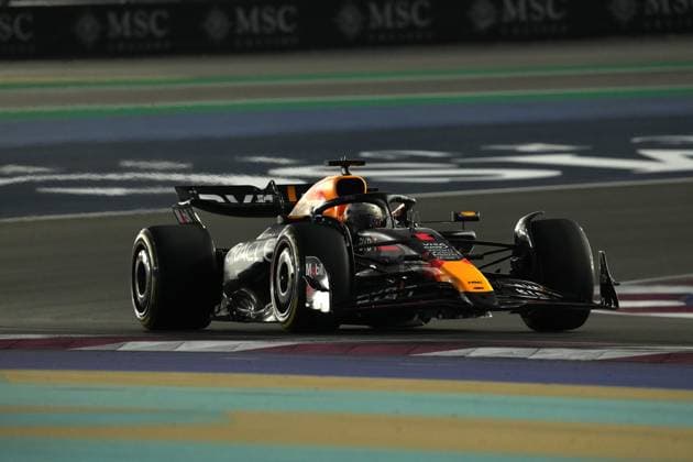 Formula 1 Qatar Airways Qatar Grand Prix 2024 29 11 2024, Losail International Circuit, Doha, Formula 1 Qatar Airways Qatar Grand Prix 2024 ,in the picture Max Verstappen NLD , Oracle Red Bull Racing nordphotoxGmbHx xBratic nph00250