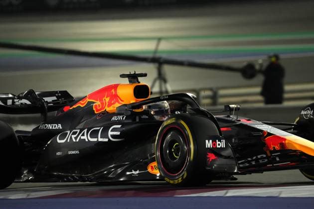 Formula 1 Qatar Airways Qatar Grand Prix 2024 29 11 2024, Losail International Circuit, Doha, Formula 1 Qatar Airways Qatar Grand Prix 2024 ,in the picture Max Verstappen NLD , Oracle Red Bull Racing nordphotoxGmbHx xBratic nph00250