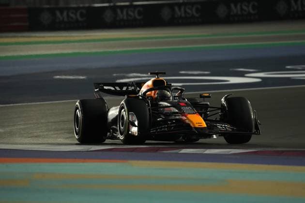Formula 1 Qatar Airways Qatar Grand Prix 2024 29 11 2024, Losail International Circuit, Doha, Formula 1 Qatar Airways Qatar Grand Prix 2024 ,in the picture Max Verstappen NLD , Oracle Red Bull Racing nordphotoxGmbHx xBratic nph00250
