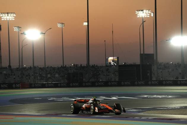 Formula 1 Qatar Airways Qatar Grand Prix 2024 29 11 2024, Losail International Circuit, Doha, Formula 1 Qatar Airways Qatar Grand Prix 2024 ,in the picture Lando Norris GBR , McLaren F1 Team nordphotoxGmbHx xBratic nph00250