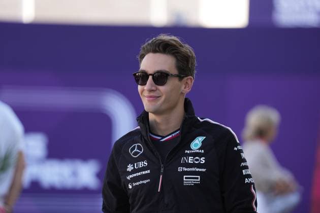 29 11 2024, Losail International Circuit, Doha, Formula 1 Qatar Airways Qatar Grand Prix 2024 ,in the picture George Russell GBR , Mercedes AMG Petronas Formula One Team Photo by Hasan Bratic DeFodi Images Defodi 506 20241129 hbr 0480