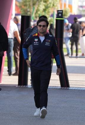Formula 1 Qatar Airways Qatar Grand Prix 2024 29 11 2024, Losail International Circuit, Doha, Formula 1 Qatar Airways Qatar Grand Prix 2024 ,in the picture Sergio Perez MEX , Oracle Red Bull Racing nordphotoxGmbHx xBratic nph00250
