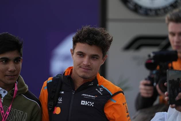 Formula 1 Qatar Airways Qatar Grand Prix 2024 29 11 2024, Losail International Circuit, Doha, Formula 1 Qatar Airways Qatar Grand Prix 2024 ,in the picture Lando Norris GBR , McLaren F1 Team nordphotoxGmbHx xBratic nph00250