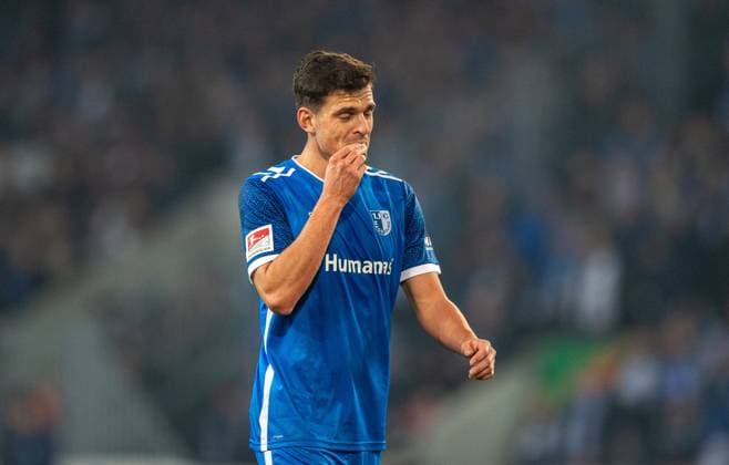 Soccer, Men, Season 2024 2025, 2 Bundesliga 14 Matchday , 1 FC Magdeburg Hertha BSC, Tobias Müller 1 FC Magdeburg , 29 11 2024, Copyright: xSebastianxRäppold MatthiasxKochx