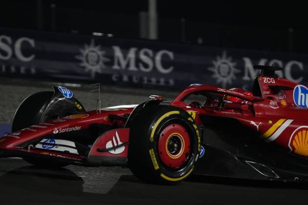 Formula 1 Qatar Airways Qatar Grand Prix 2024 29 11 2024, Losail International Circuit, Doha, Formula 1 Qatar Airways Qatar Grand Prix 2024 ,in the picture Charles Leclerc MCO , Scuderia Ferrari HP nordphotoxGmbHx xBratic nph00250