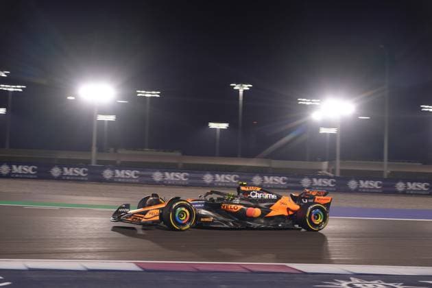 29 11 2024, Losail International Circuit, Doha, Formula 1 Qatar Airways Qatar Grand Prix 2024 ,in the picture Lando Norris GBR , McLaren F1 Team Photo by Hasan Bratic DeFodi 7441