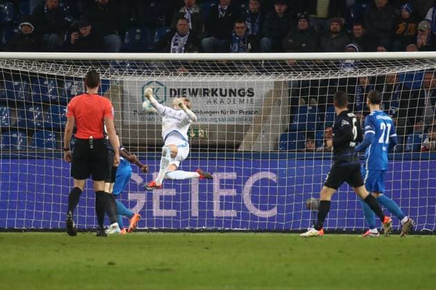 29 11 2024, xgox, Fussball 2 Bundesliga, 1 FC Magdeburg Hertha BSC Berlin emspor, v l Luca Schuler Hertha, 18 schiesst Tor, schießt, Torschuetze, erzielt Tor, Treffer, scores the goal 1 3 DFL DFB REGULATIONS PROHIBIT ANY USE OF PHOTOGRAPHS as IMAGE SEQUENCES and or QUASI VIDEO Magdeburg