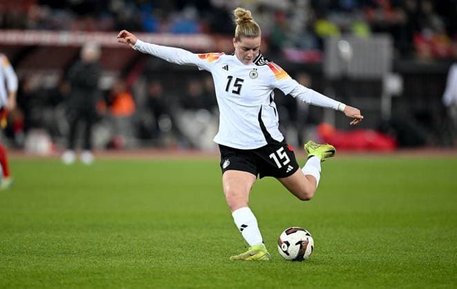 Soccer International Womens National Team Test Match in Zurich Switzerland Germany 29 11 2024 Alara Sehitler Germany