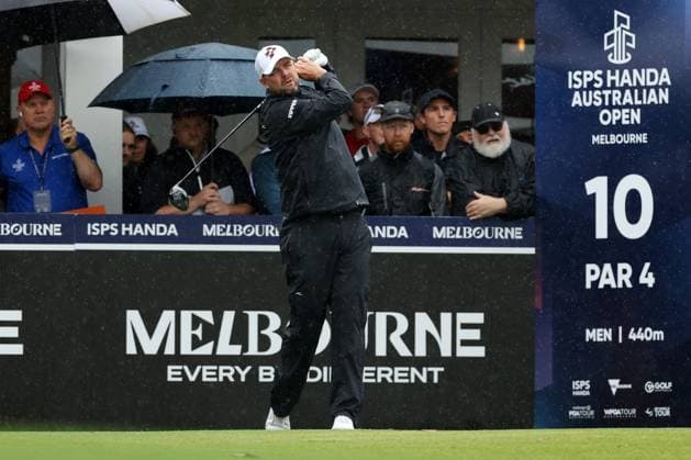 GOLF AUSTRALIAN OPEN, Marc Leashman on day three of the ISPS HANDA Australian Open at Kingston Heath Golf Club in Melbourne, Saturday, November 30, 2024. ( NO ARCHIVING, EDITORIAL USE ONLY, NO USE IN BOOKS WITHOUT CONSENT MELBOURNE VICTORIA AUSTRALIA  Copyright: xCONxCHRONISx 20241130116114184239