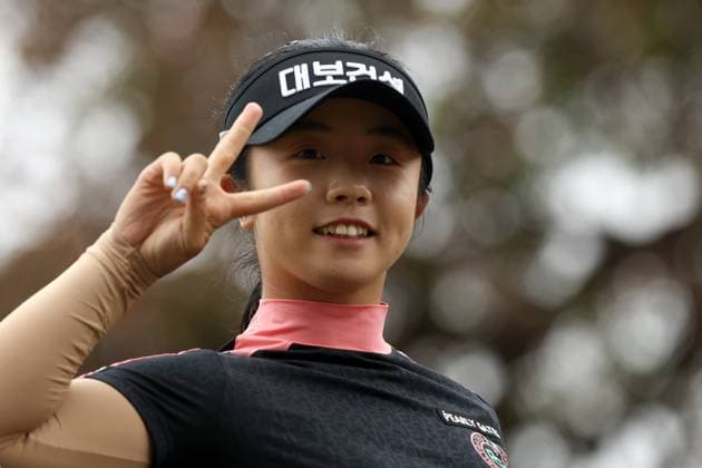 GOLF AUSTRALIAN OPEN, Hyojin Yang on day three of the ISPS HANDA Australian Open at Kingston Heath Golf Club in Melbourne, Saturday, November 30, 2024. ( NO ARCHIVING, EDITORIAL USE ONLY, NO USE IN BOOKS WITHOUT CONSENT MELBOURNE VICTORIA AUSTRALIA  Copyright: xCONxCHRONISx 20241130192244849040