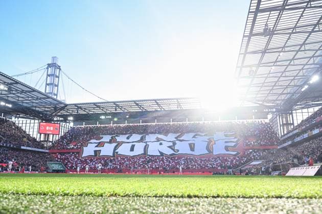 30 11 2024, Football, 2 Bundesliga, 14 Matchday Season 2024 2025, 1 FC Köln Hannover 96, Fan choreo 1 FC Köln xRHR PHOTO TKx Copyright: RHR-FOTOx RHR-FOTO TK