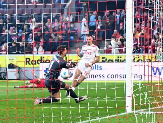 Tim Lemperle 1 FC Koeln goal for 1 1 during the 2 Bundesliga match between 1 FC Köln and Hannover 96 at RheinEnergieStadion on November 30, 2024 in Cologne, Germany Photo by Ralf Treese DeFodi Images Tim Lemperle 1 FC Koeln scores his team™s first goal during the 2 Bundesliga match between 1 FC Köln and Hannover 96 at RheinEnergieStadion on November 30, 2024 in Cologne, Germany Photo by Ralf Treese DeFodi Images DFB DFL REGULATIONS PROHIBIT ANY USE OF PHOTOGRAPHS AS IMAGE SEQUENCES AND OR QUASI VIDEO Defodi 521 KOEH9620241130 027 Defodi-521 DFB DFL REGULATIONS PROHIBIT ANY USE OF PHOTOGRAPHS AS IMAGE SEQUENCES AND OR QUASI-VIDEO.