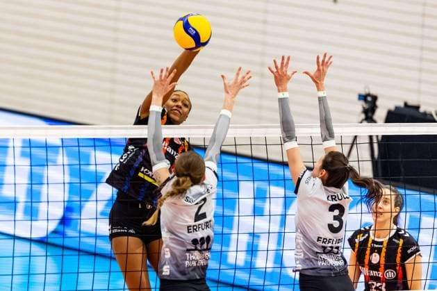 Volleyball, Women, Schwarz-Weiß Erfurt - Allianz MTV Stuttgart
