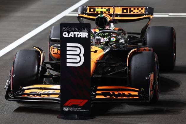 F1 Grand Prix Of Qatar 2024 Qualifying Lando Norris of McLaren after qualifying ahead of the Formula 1 Grand Prix of Qatar at Lusail International Circuit in Lusail, Qatar on November 30, 2024. Lusail Qatar  Copyright: xJakubxPorzyckix originalFilename:porzycki-f1grandp241130_np3SQ.jpg