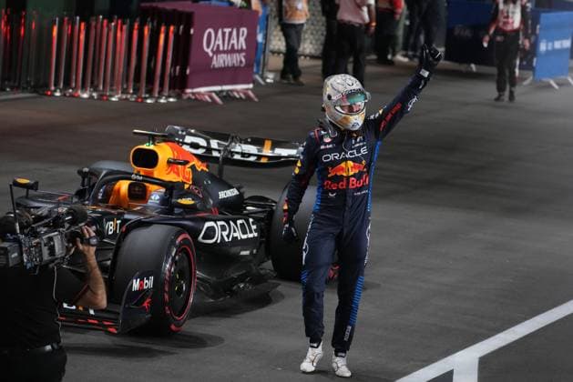 30 11 2024, Losail International Circuit, Doha, Formula 1 Qatar Airways Qatar Grand Prix 2024 ,in the picture pole position for Max Verstappen NLD , Oracle Red Bull Racing Photo by Hasan Bratic DeFodi Images Defodi 506 20241130 hbr 4029 Defodi-506