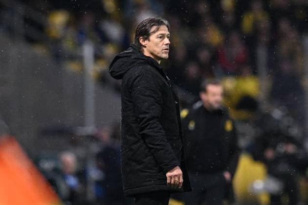 MATIAS ALMEYDA coach of AEK Athens in action during the SuperLeague regular season soccer match between AEK Athens and Aris Salonika held at OPAP Arena in Athens, Greece, 30 November 2024. IMAGO ONE INCH PRODUCTIONS ATHENS Greece Copyright: xOnexInchxProductionsx 6392505