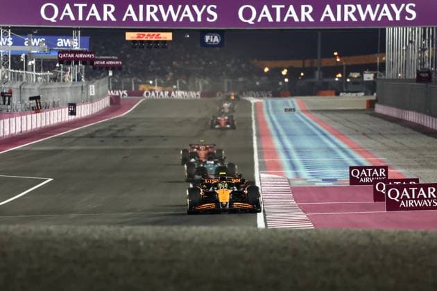 F1 Grand Prix Of Qatar 2024 Sprint Lando Norris of McLaren during Sprint ahead of the Formula 1 Grand Prix of Qatar at Lusail International Circuit in Lusail, Qatar on November 30, 2024. Lusail Qatar  Copyright: xJakubxPorzyckix originalFilename:porzycki-f1grandp241130_npE00.jpg