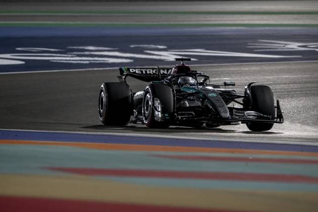 Formel 1, GP Katar in Losail, Qualifying Lusail - 30-11-2024, Lusail International Circuit, George Russell at the Formula 1 Qatar Grand Prix 2024 Saturday Formula 1 Qatar Grand Prix 2024 Saturday  x26861461x Copyright: