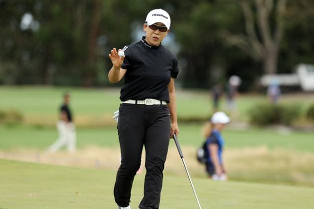 GOLF AUSTRALIAN OPEN, Jiyai Shin on day four of the ISPS HANDA Australian Open at Kingston Heath Golf Club in Melbourne, Sunday, December 1, 2024. ( NO ARCHIVING, EDITORIAL USE ONLY, NO USE IN BOOKS WITHOUT CONSENT MELBOURNE VICTORIA AUSTRALIA  Copyright: xCONxCHRONISx 20241201196936797652