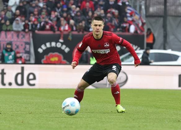 01 12 2024 Soccer Season 2024 2025 2 Soccer Bundesliga 14 Matchday 1 FC Nürnberg FCN Club Fortuna Düsseldorf 1895 F95 Sportfoto Zink DaMa xdaxmax DFL regulations prohibit any use of photographs as image sequences and or quasi video only for editorial use Oliver Villadsen 2, 1 FC Nürnberg FCN Freisteller Einzelbild