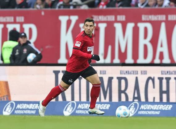 01 12 2024 Soccer season 2024 2025 2 Soccer Bundesliga 14 Matchday 1 FC Nürnberg FCN Club Fortuna Düsseldorf 1895 F95 Sportfoto Zink DaMa xdaxmax DFL regulations prohibit any use of photographs as image sequences and or quasi video only for editorial use Danilo Soares 3, 1 FC Nürnberg FCN Freisteller Einzelbild