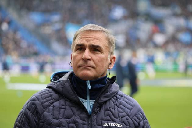 01 12 2024, Football, Men, 2 Bundesliga, Season 2024 2025, Karlsruher SC Hamburger SV, Sports Director Stefan Kuntz Hamburger SV Karlsruhe BBBank Wildpark Baden Württemberg Germany EN Copyright: xSebastianxBachx
