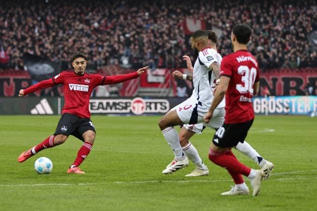 Jens Castrop, FCN, in the first round match of the 2024 2025 season between 1 FC Nuremberg and Fortuna Düsseldorf in Nuremberg 31 08 2024