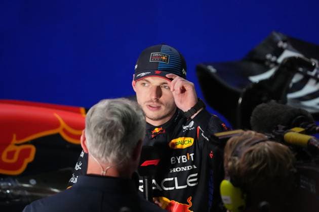 Formula 1 Qatar Airways Qatar Grand Prix 2024 01 12 2024, Losail International Circuit, Doha, Formula 1 Qatar Airways Qatar Grand Prix 2024 ,in the picture winner Max Verstappen NLD , Oracle Red Bull Racing nordphotoxGmbHx xBratic nph00250