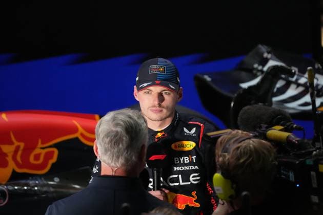 Formula 1 Qatar Airways Qatar Grand Prix 2024 01 12 2024, Losail International Circuit, Doha, Formula 1 Qatar Airways Qatar Grand Prix 2024 ,in the picture winner Max Verstappen NLD , Oracle Red Bull Racing nordphotoxGmbHx xBratic nph00250