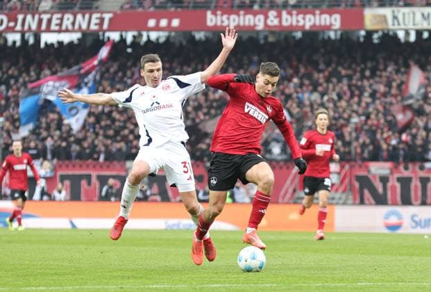 01 12 2024 Soccer Season 2024 2025 2 Soccer Bundesliga 14 Matchday 1 FC Nürnberg FCN Club Fortuna Düsseldorf 1895 F95 Sportfoto Zink DaMa xdaxmax DFL regulations prohibit any use of photographs as image sequences and or quasi video only for editorial use Marcel Sobottka 31, Fortuna Düsseldorf F95 Stefanos Tzimas 9, 1 FC Nürnberg FCN