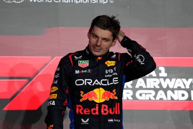 Formula 1 Qatar Airways Qatar Grand Prix 2024 01 12 2024, Losail International Circuit, Doha, Formula 1 Qatar Airways Qatar Grand Prix 2024 ,in the picture winner Max Verstappen NLD , Oracle Red Bull Racing nordphotoxGmbHx xBratic nph00250