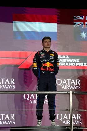 Formula 1 Qatar Airways Qatar Grand Prix 2024 01 12 2024, Losail International Circuit, Doha, Formula 1 Qatar Airways Qatar Grand Prix 2024 ,in the picture winner Max Verstappen NLD , Oracle Red Bull Racing nordphotoxGmbHx xBratic nph00250