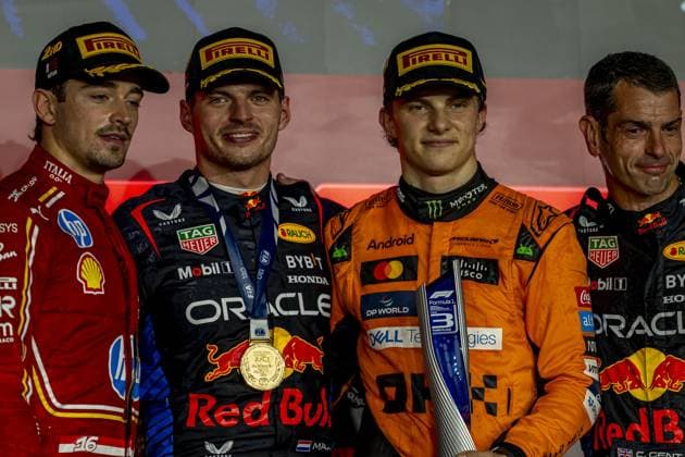 Lusail - 01-12-2024, Lusail International Circuit, Max Verstappen at the Formula 1 Qatar Grand Prix 2024 Sunday Formula 1 Qatar Grand Prix 2024 Sunday  x26872115x Copyright: