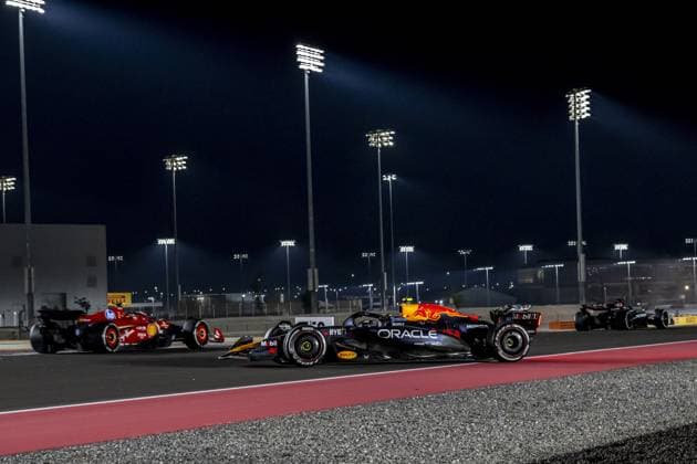 Lusail - 01-12-2024, Lusail International Circuit, Sergio Perez at the Formula 1 Qatar Grand Prix 2024 Sunday Formula 1 Qatar Grand Prix 2024 Sunday  x26872130x Copyright: