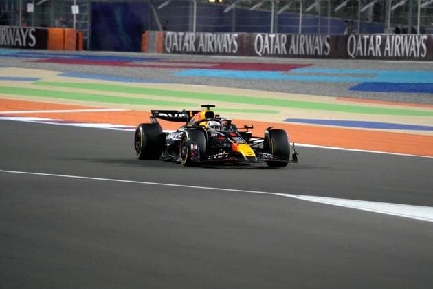 Formula 1 Qatar Airways Qatar Grand Prix 2024 01 12 2024, Losail International Circuit, Doha, Formula 1 Qatar Airways Qatar Grand Prix 2024 ,in the picture Max Verstappen NLD , Oracle Red Bull Racing nordphotoxGmbHx xBratic nph00250