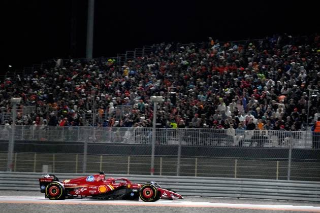 Formula 1 Qatar Airways Qatar Grand Prix 2024 01 12 2024, Losail International Circuit, Doha, Formula 1 Qatar Airways Qatar Grand Prix 2024 ,in the picture Charles Leclerc MCO , Scuderia Ferrari HP nordphotoxGmbHx xBratic nph00250