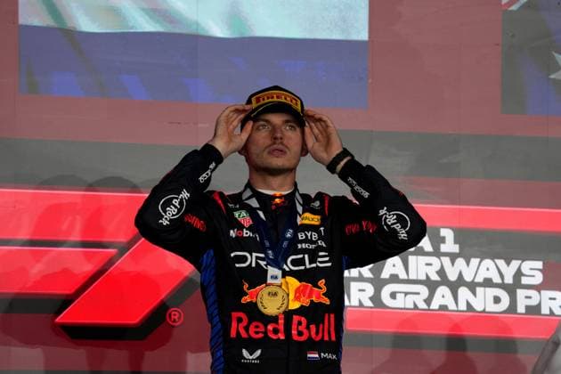 Formula 1 Qatar Airways Qatar Grand Prix 2024 01 12 2024, Losail International Circuit, Doha, Formula 1 Qatar Airways Qatar Grand Prix 2024 ,in the picture winner Max Verstappen NLD , Oracle Red Bull Racing nordphotoxGmbHx xBratic nph00250