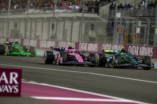 LUSAIL, LOSAIL: Pierre Gasly, racing for the Alpine team during the 2024 Formula 1 Qatar Grand Prix Qatar at the International Circuit in Lusail, Losail